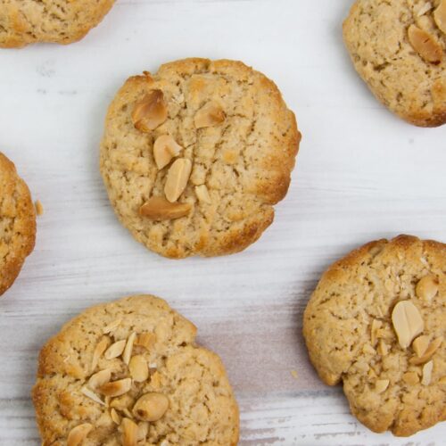 Vegan Peanut Butter Cookies - Elephantastic Vegan