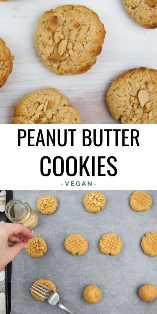 Vegan Peanut Butter Cookies