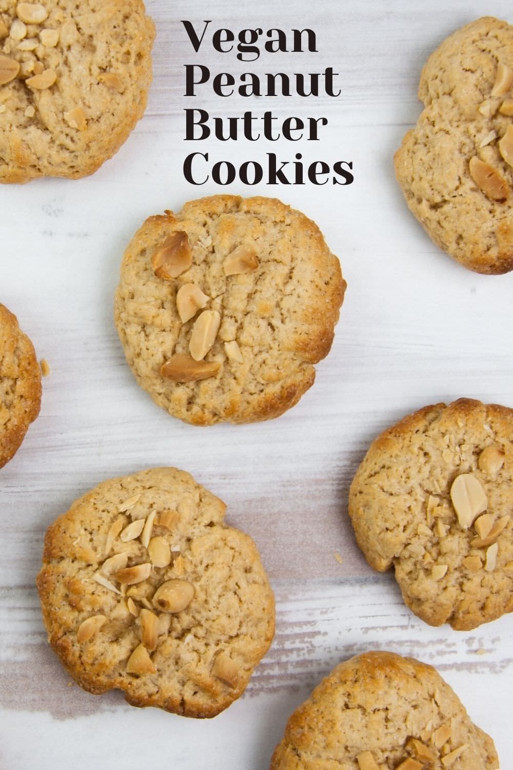 Vegan Peanut Butter Cookies - Elephantastic Vegan