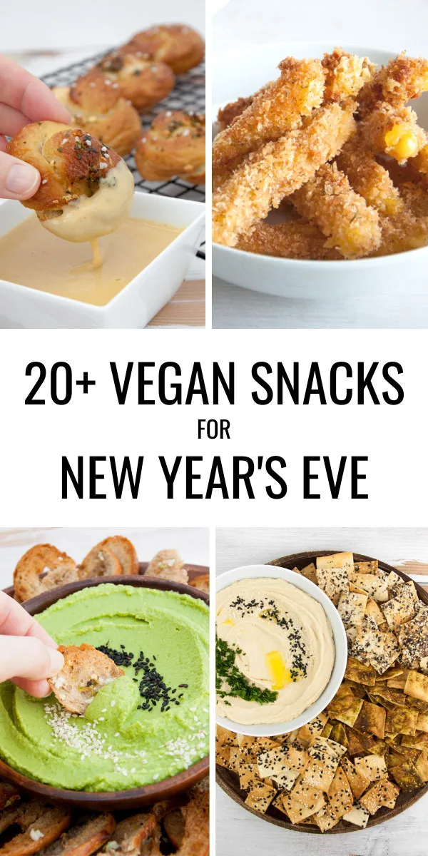 Vegan Snacks for New Year's Eve