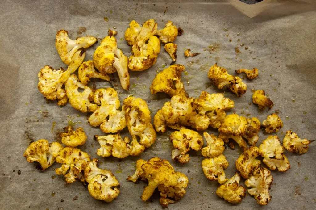 roasted cauliflower