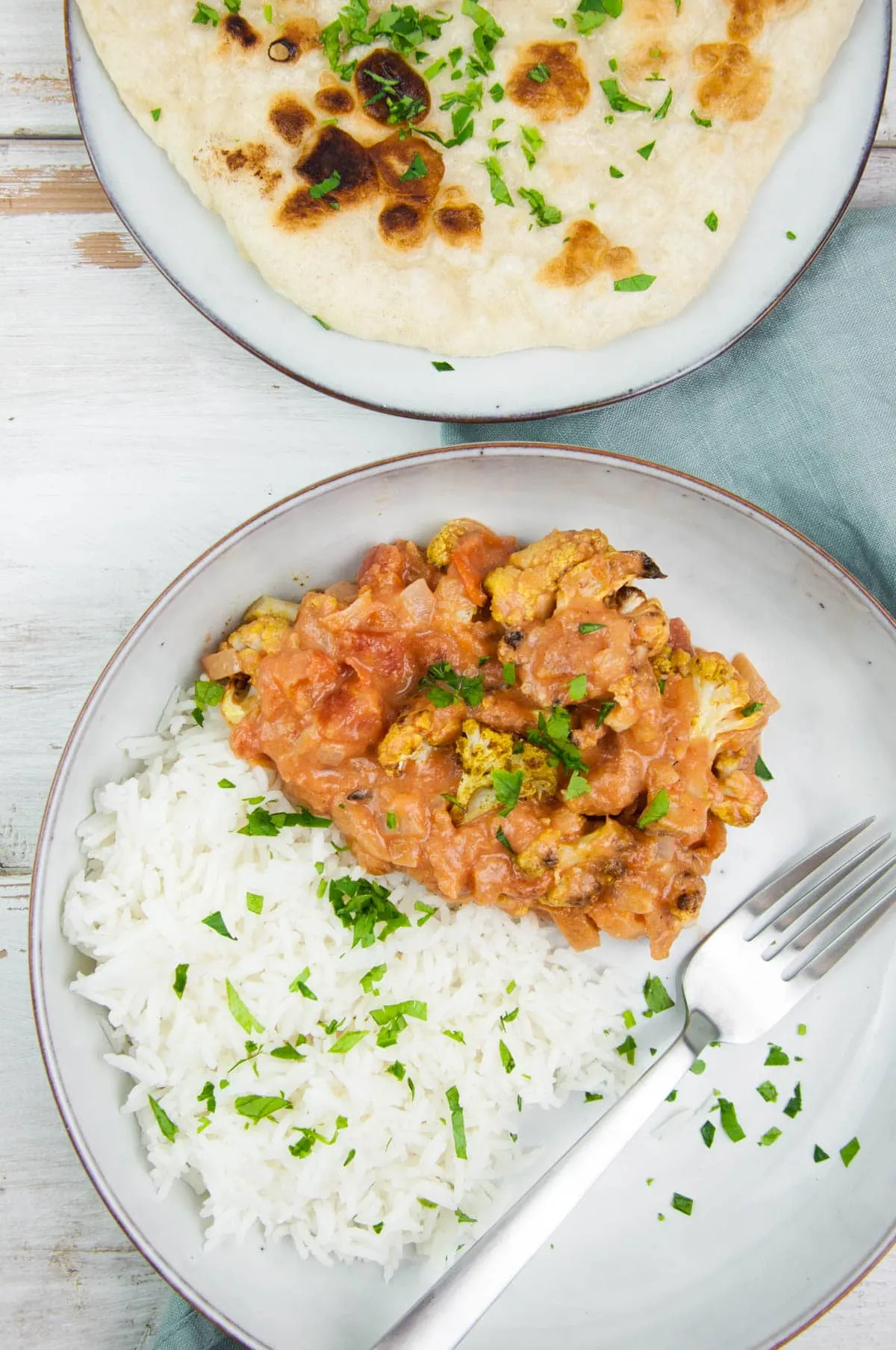 Roasted Cauliflower Curry