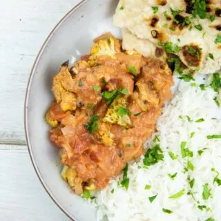 Roasted Cauliflower Curry