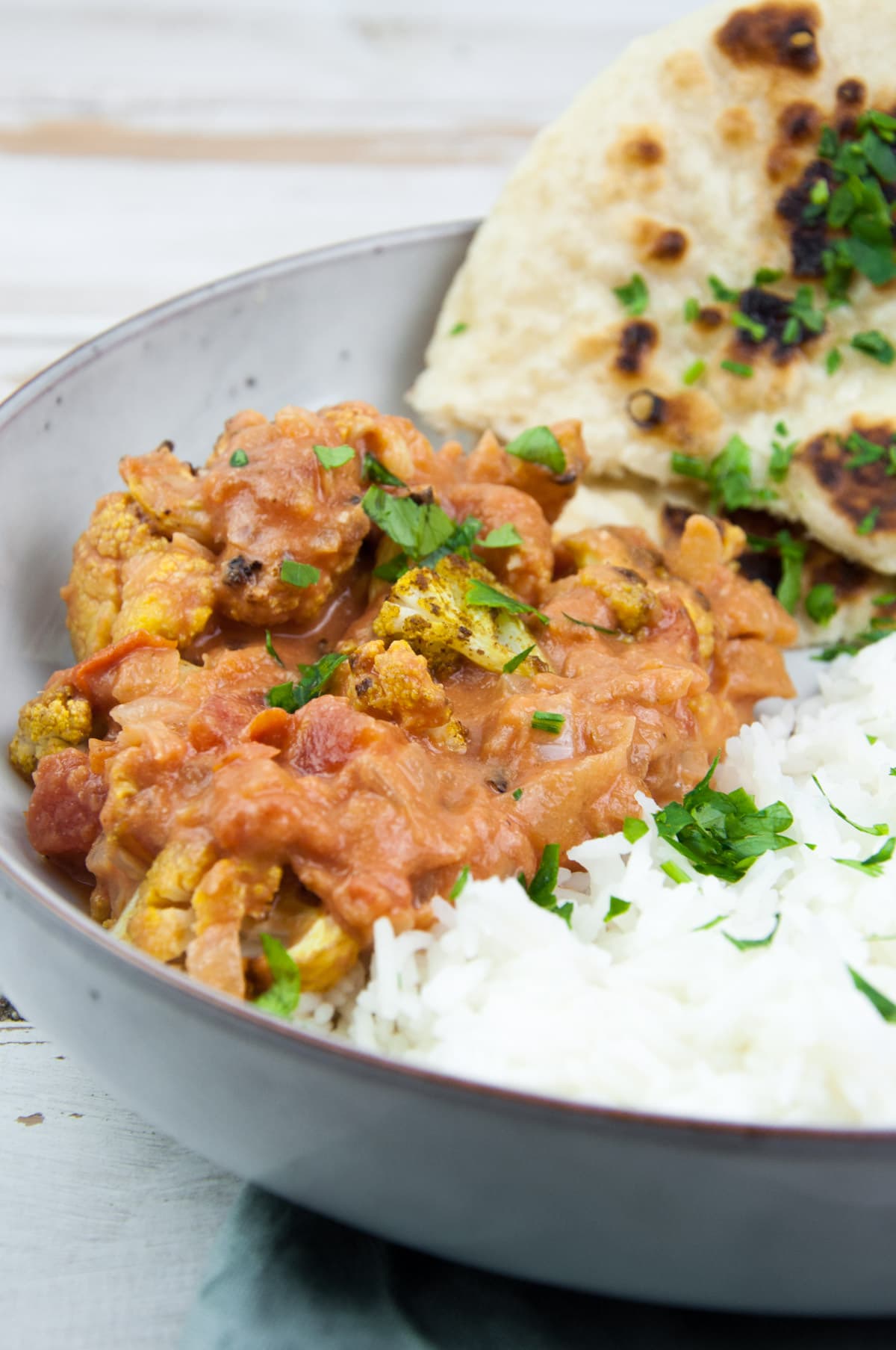 Roasted Cauliflower Curry