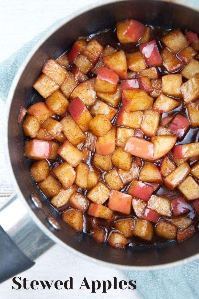 stewed apples