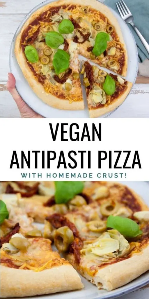 Vegan Antipasti Pizza