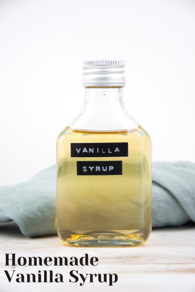 Homemade Vanilla Syrup