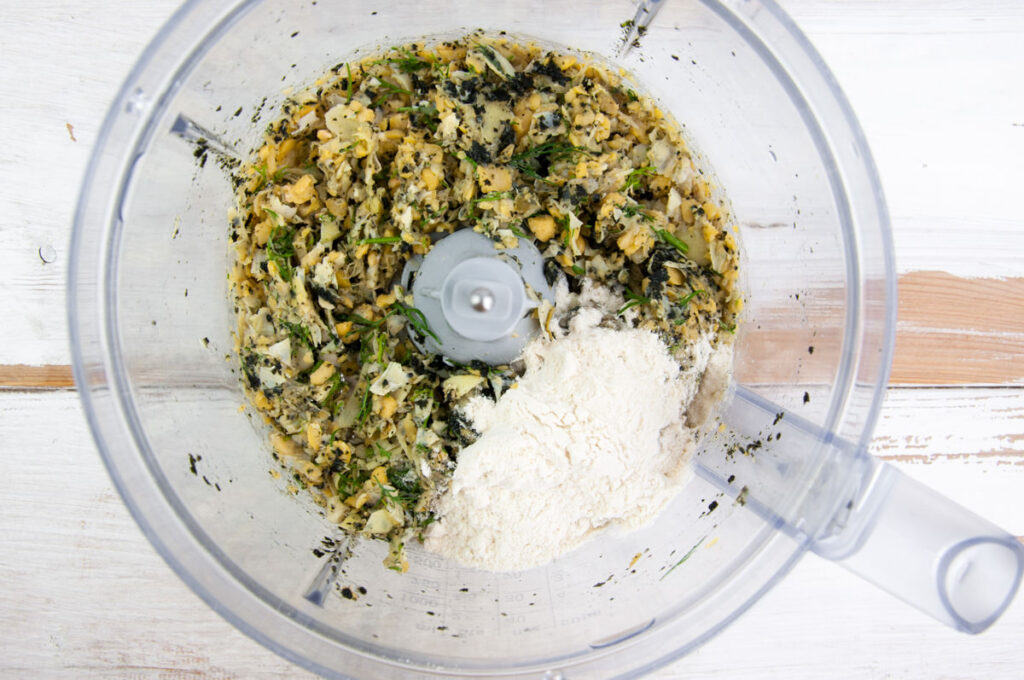 vegan crab cake mixture