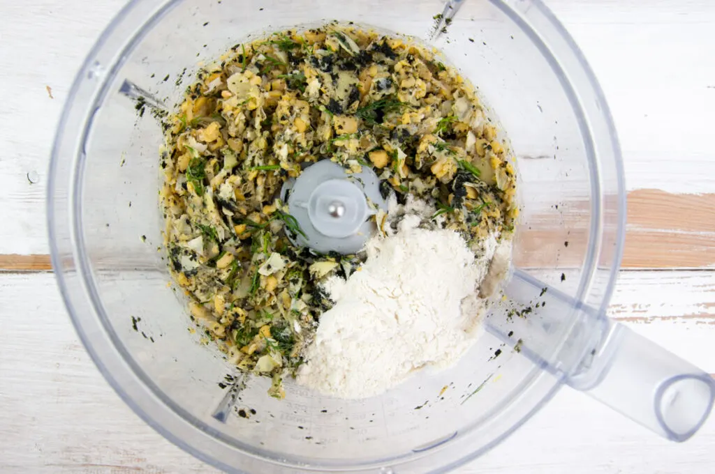 vegan crab cake mixture