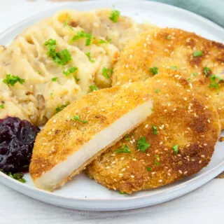 Vegan Kohlrabi Schnitzel