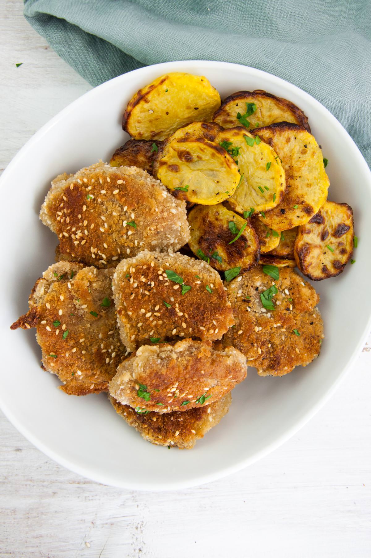 Seitan Chicken Nuggets