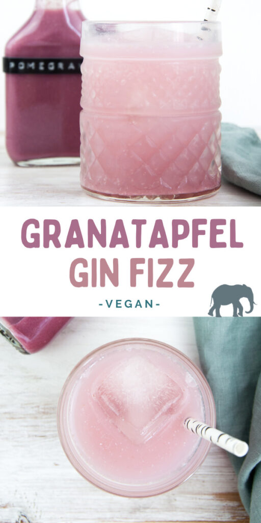 Granatapfel Gin Fizz