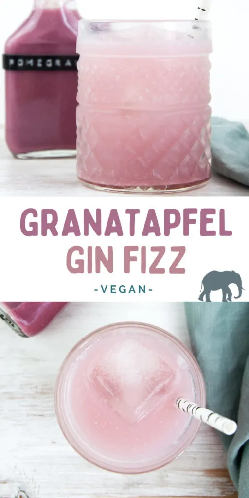 Granatapfel Gin Fizz