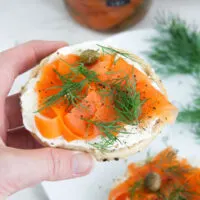 Vegan Smoked Salmon (Carrot Lox)