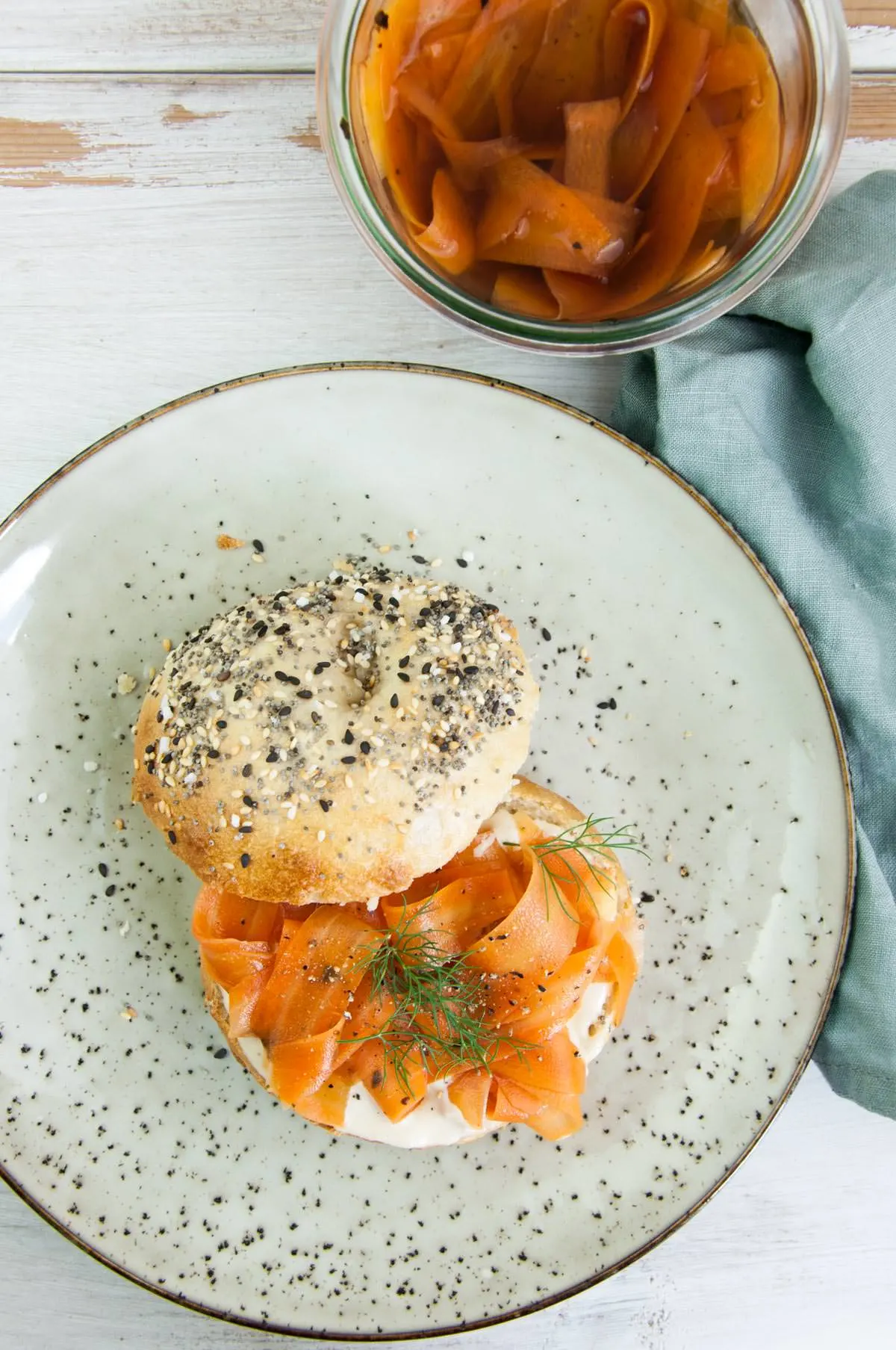 Vegan Smoked Salmon (Carrot Lox)