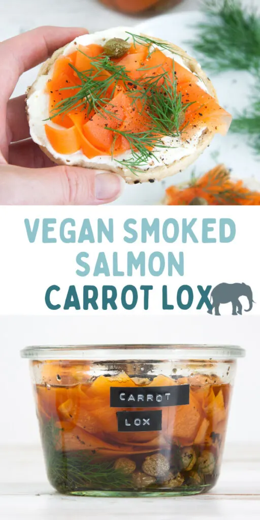 Vegan Smoked Salmon (Carrot Lox)