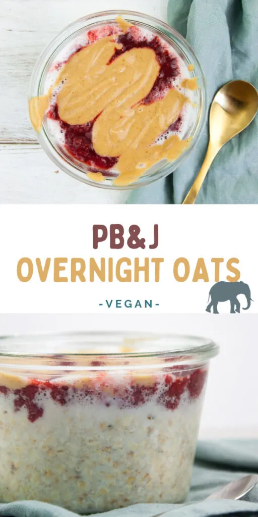 PB&J Overnight Oats