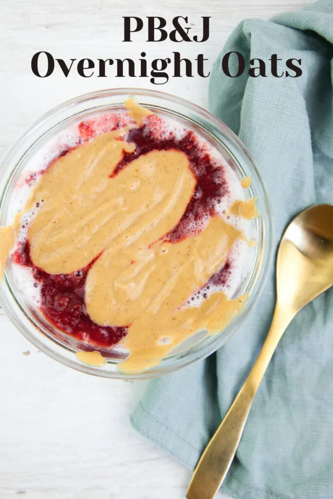 PB&J Overnight Oats