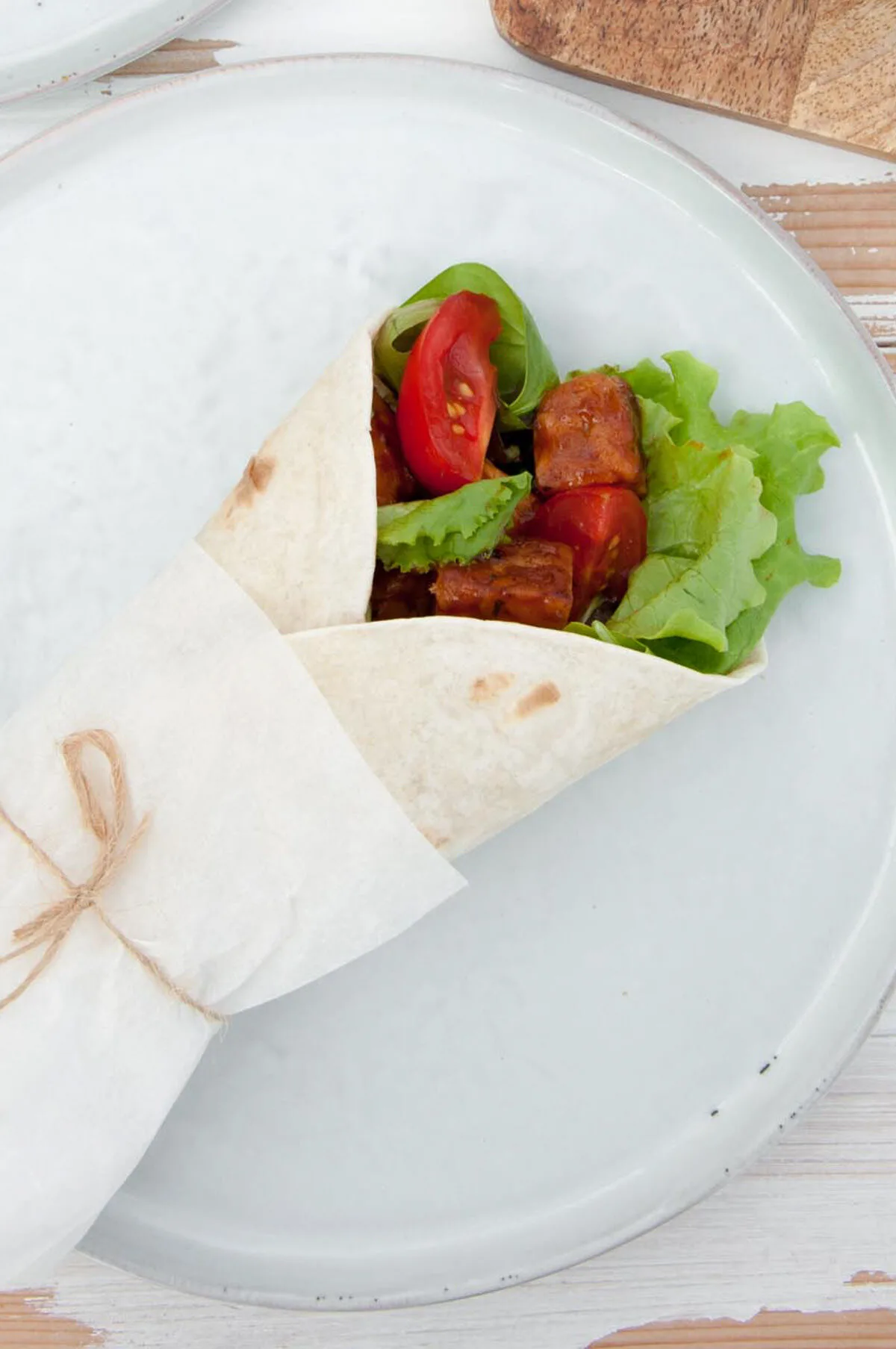 BBQ Tempeh Wrap