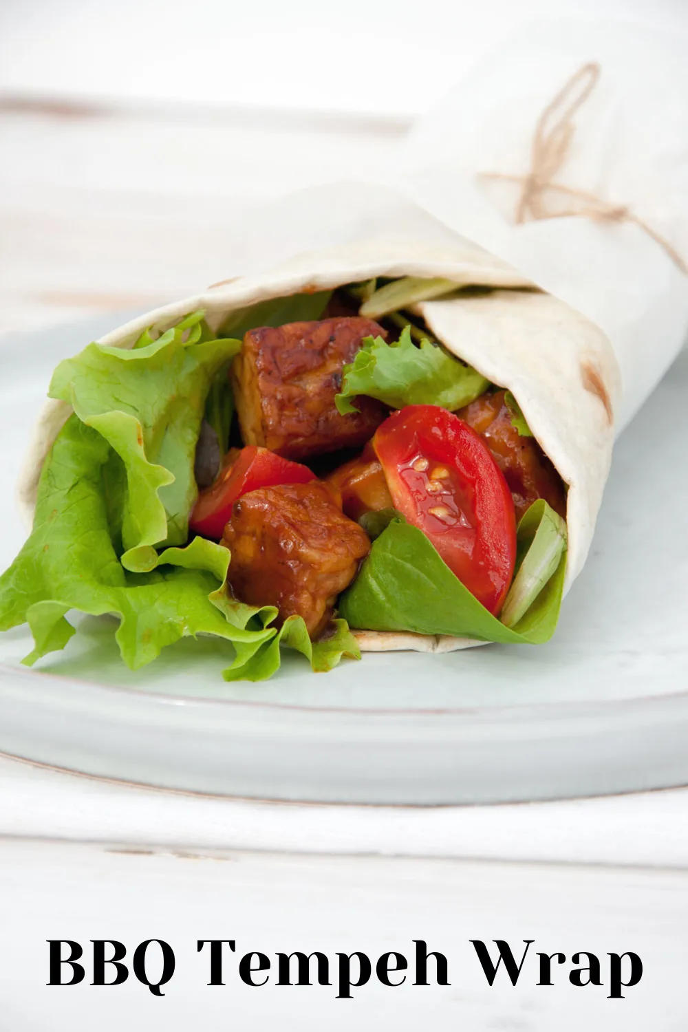 BBQ Tempeh Wrap