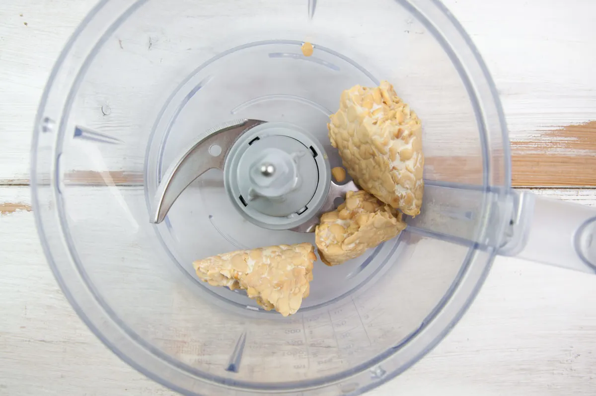 tempeh in food processor