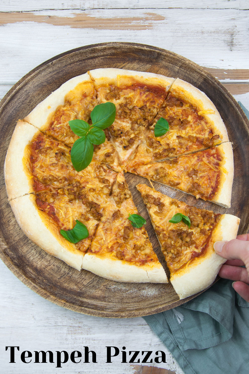 Tempeh Pizza