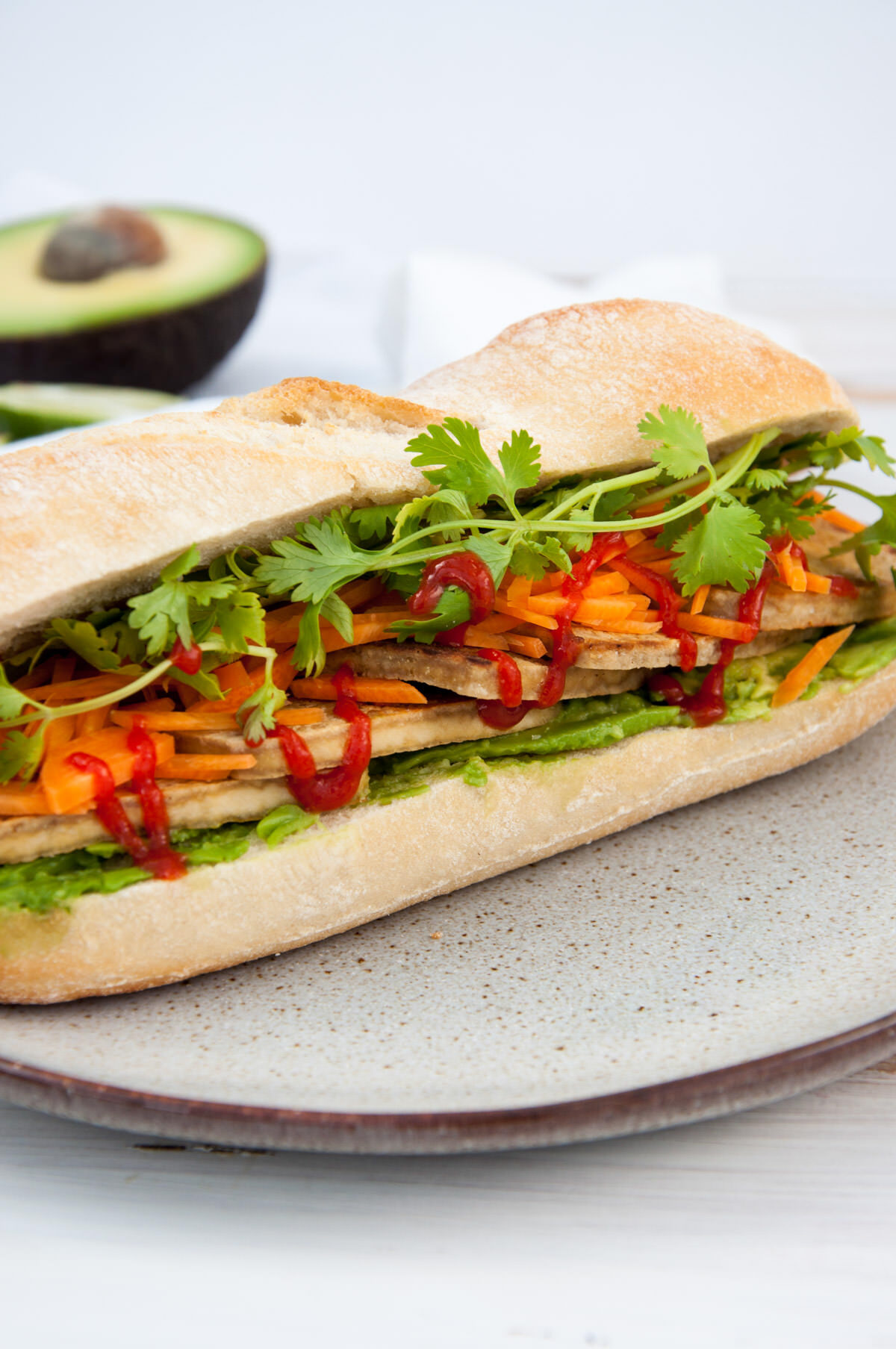 Vegan Banh Mi Sandwich