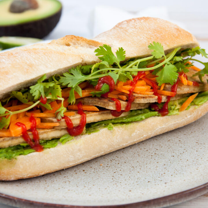Vegan Banh Mi Sandwich Elephantastic Vegan