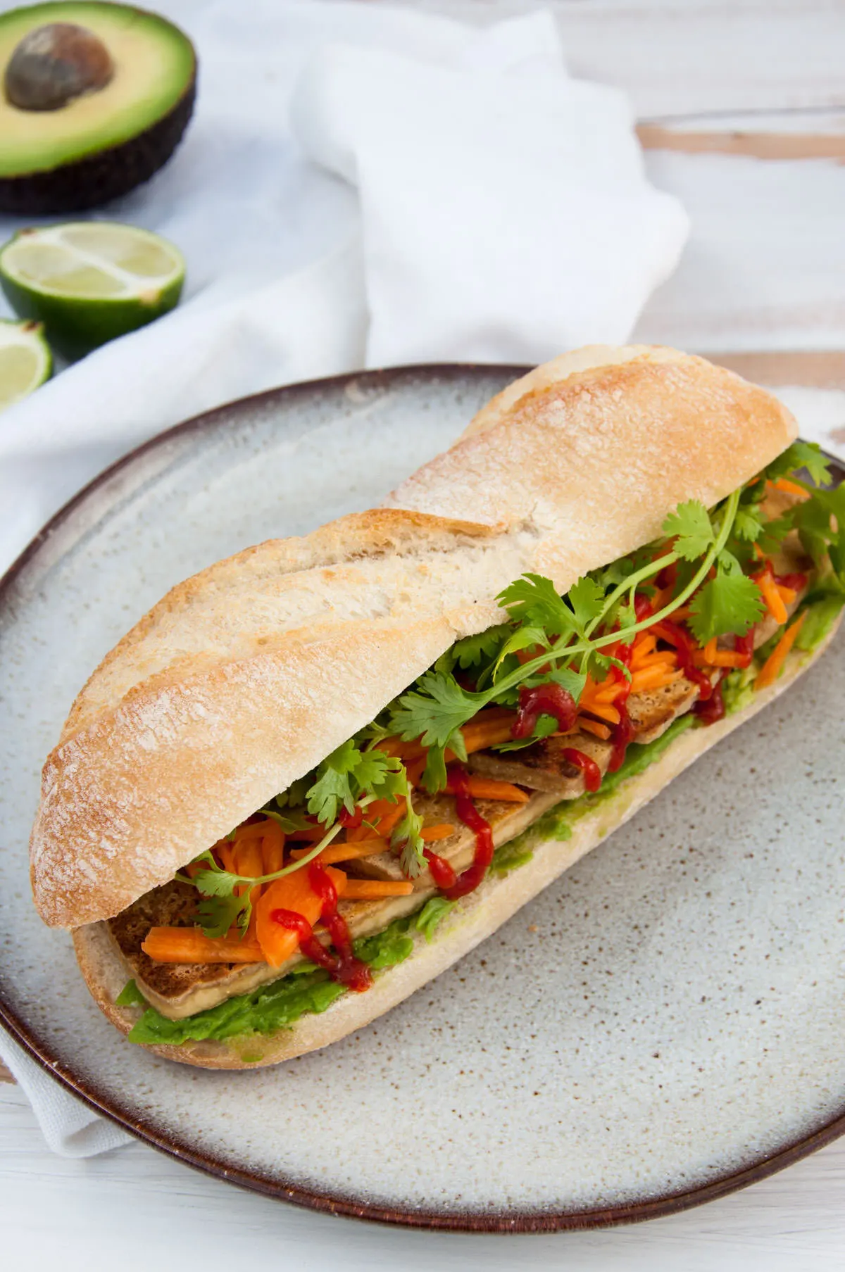 Vegan Banh Mi Sandwich