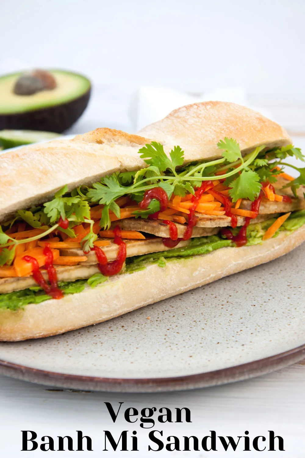 Vegan Banh Mi Sandwich