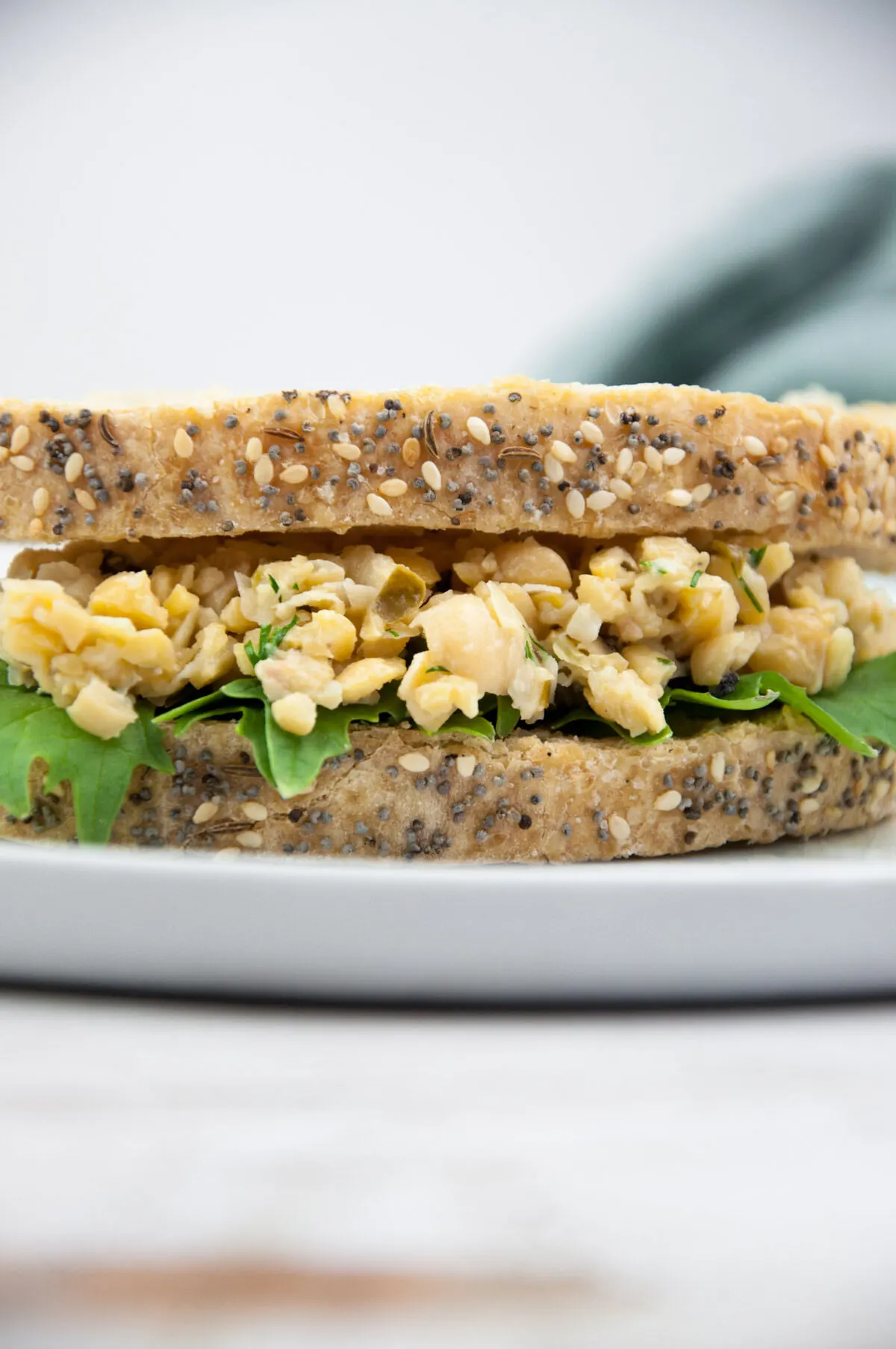 Vegan Chickpea Tuna Sandwich