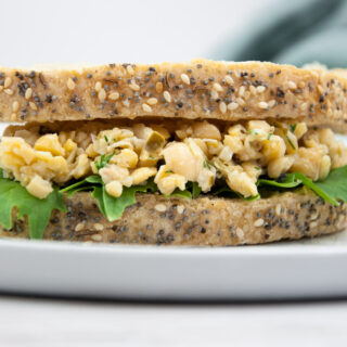 Vegan Chickpea Tuna Sandwich