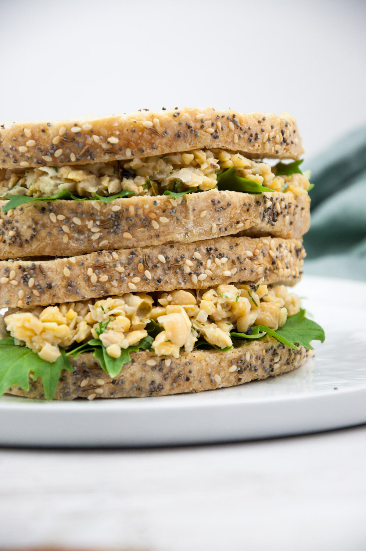 Vegan Chickpea Tuna Sandwiches