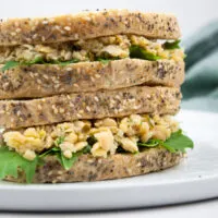 Vegan Chickpea Tuna Sandwiches