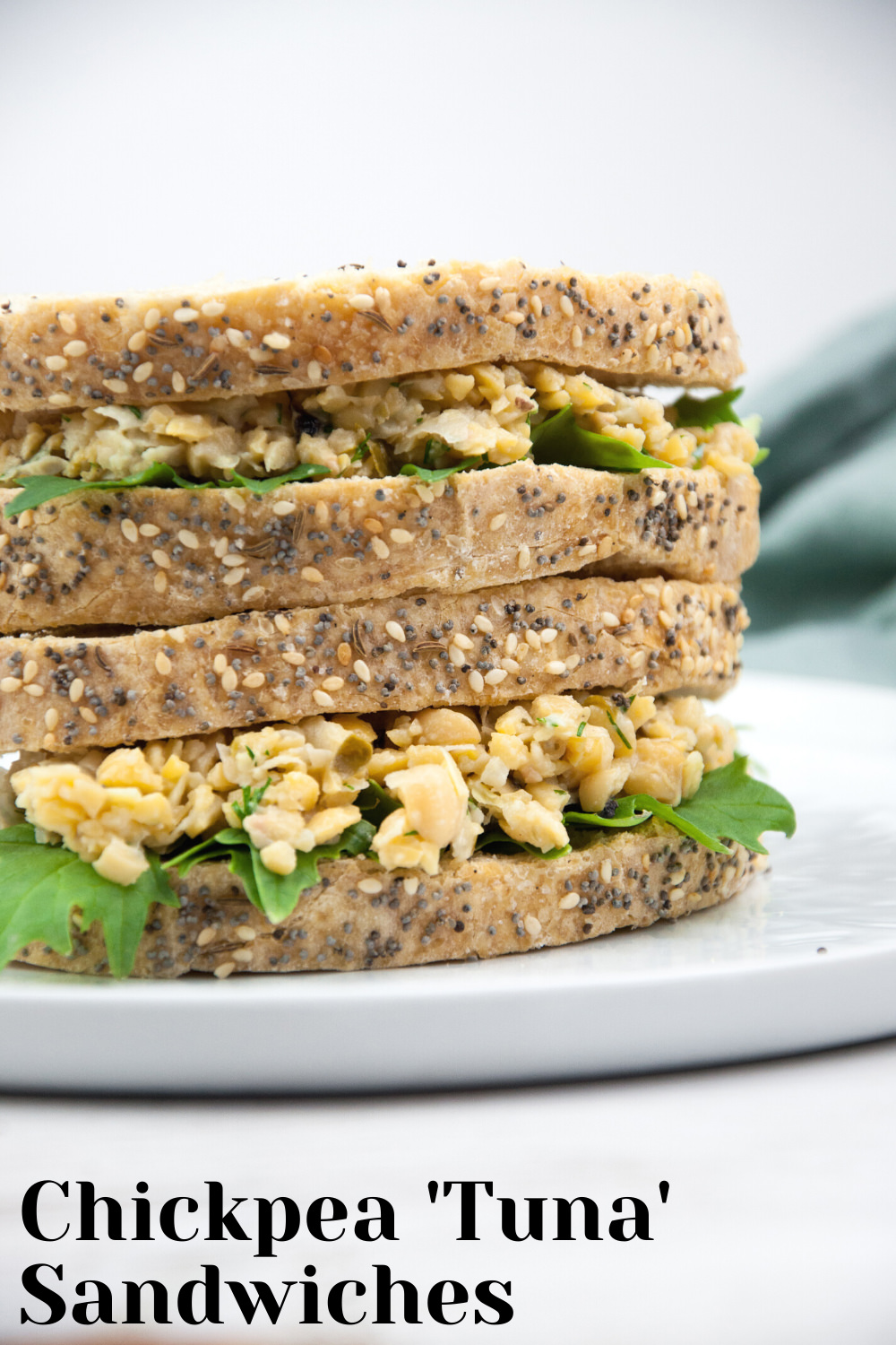 Vegan Chickpea Tuna Sandwiches