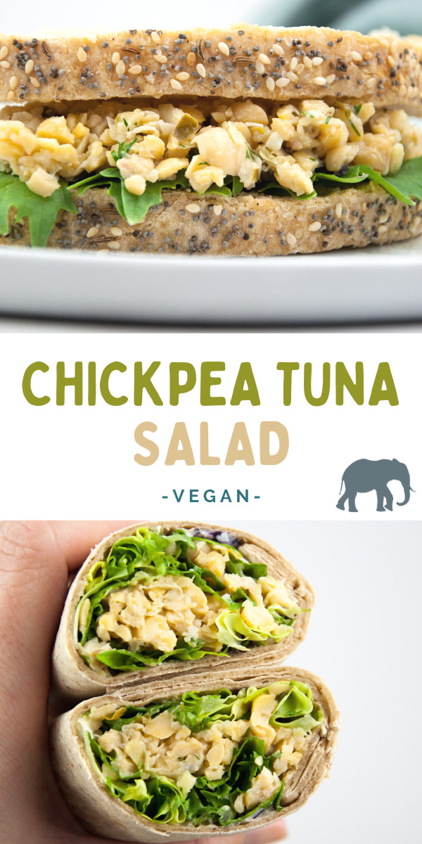 Vegan Chickpea Tuna Salad