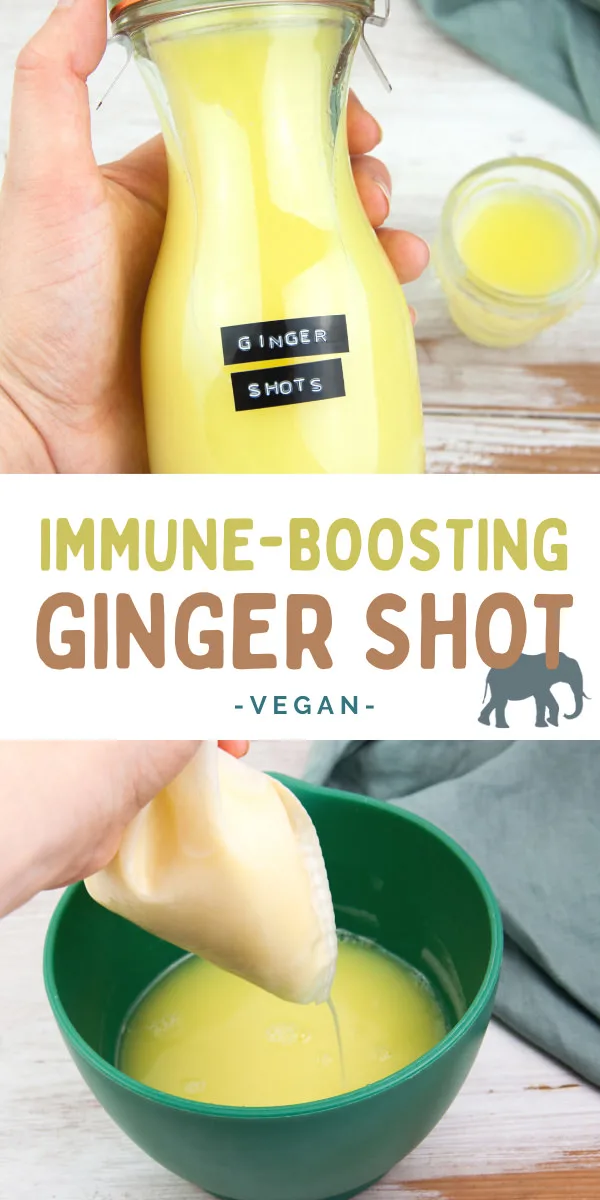 Ginger Shots (Recipe and Benefits) - Elavegan