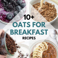 Vegan Oats for Breakfast Recipes