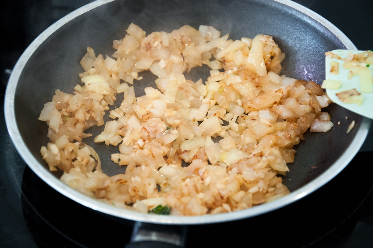 caramelized onion and garlic