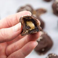 Tahini Stuffed Dates