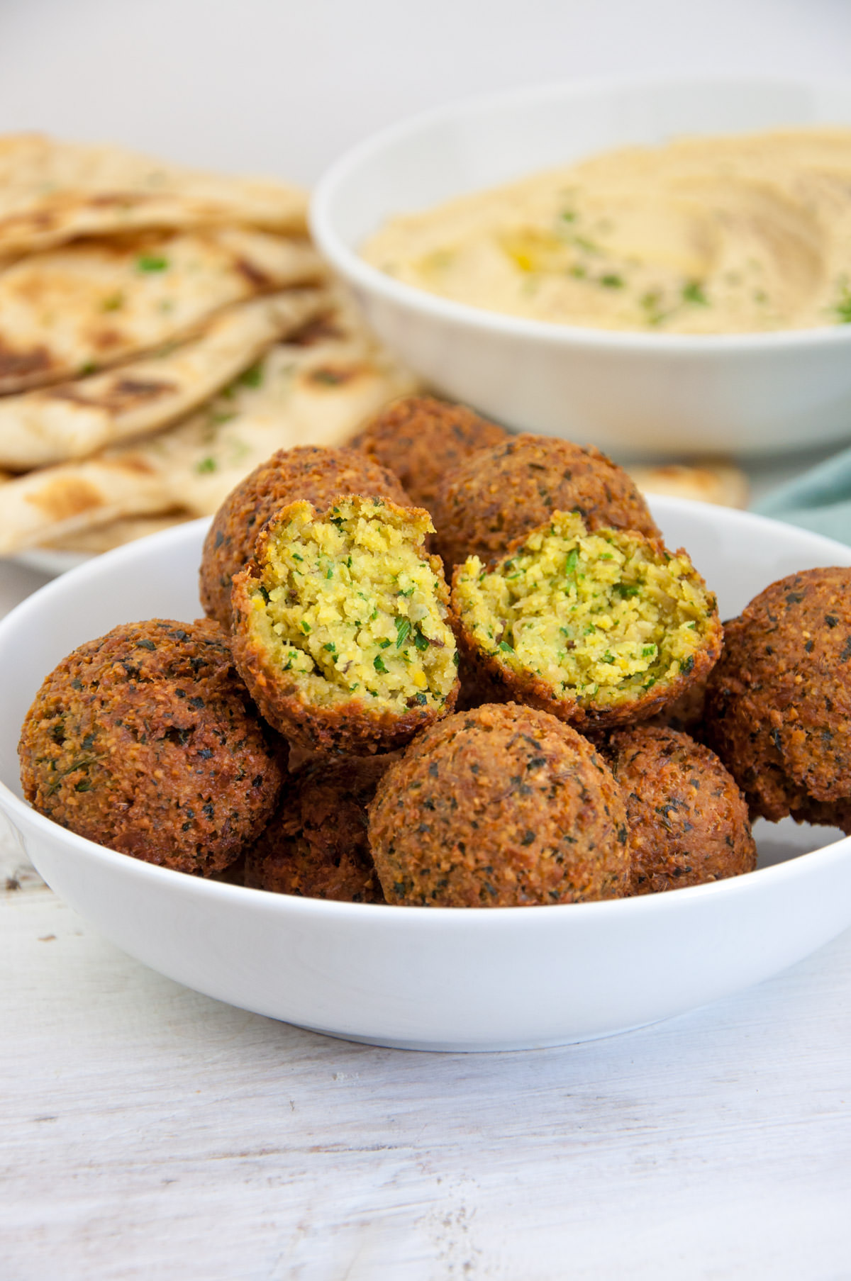 Crispy Fried Falafel - Elephantastic Vegan