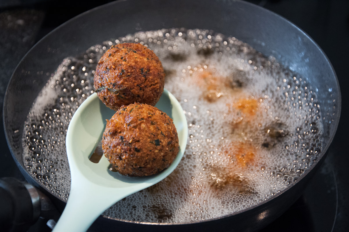 fried falafel