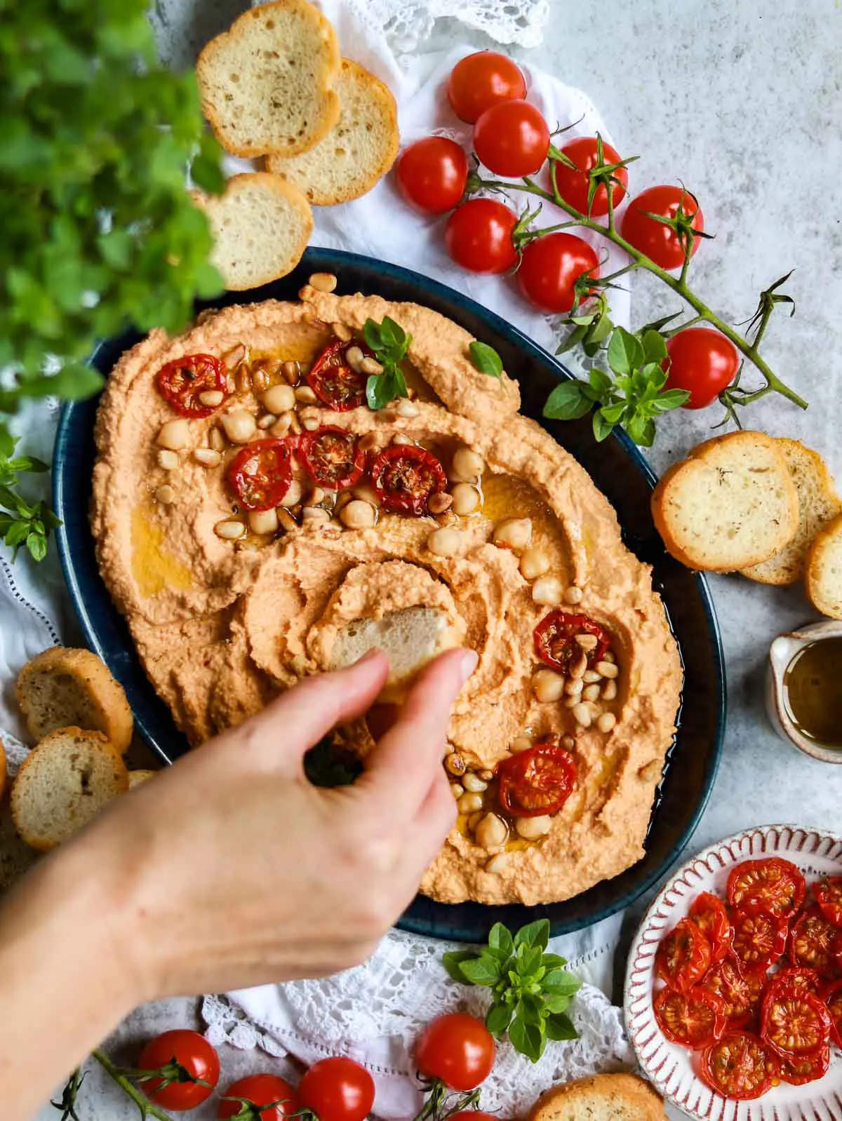 Sun Dried Tomato Hummus