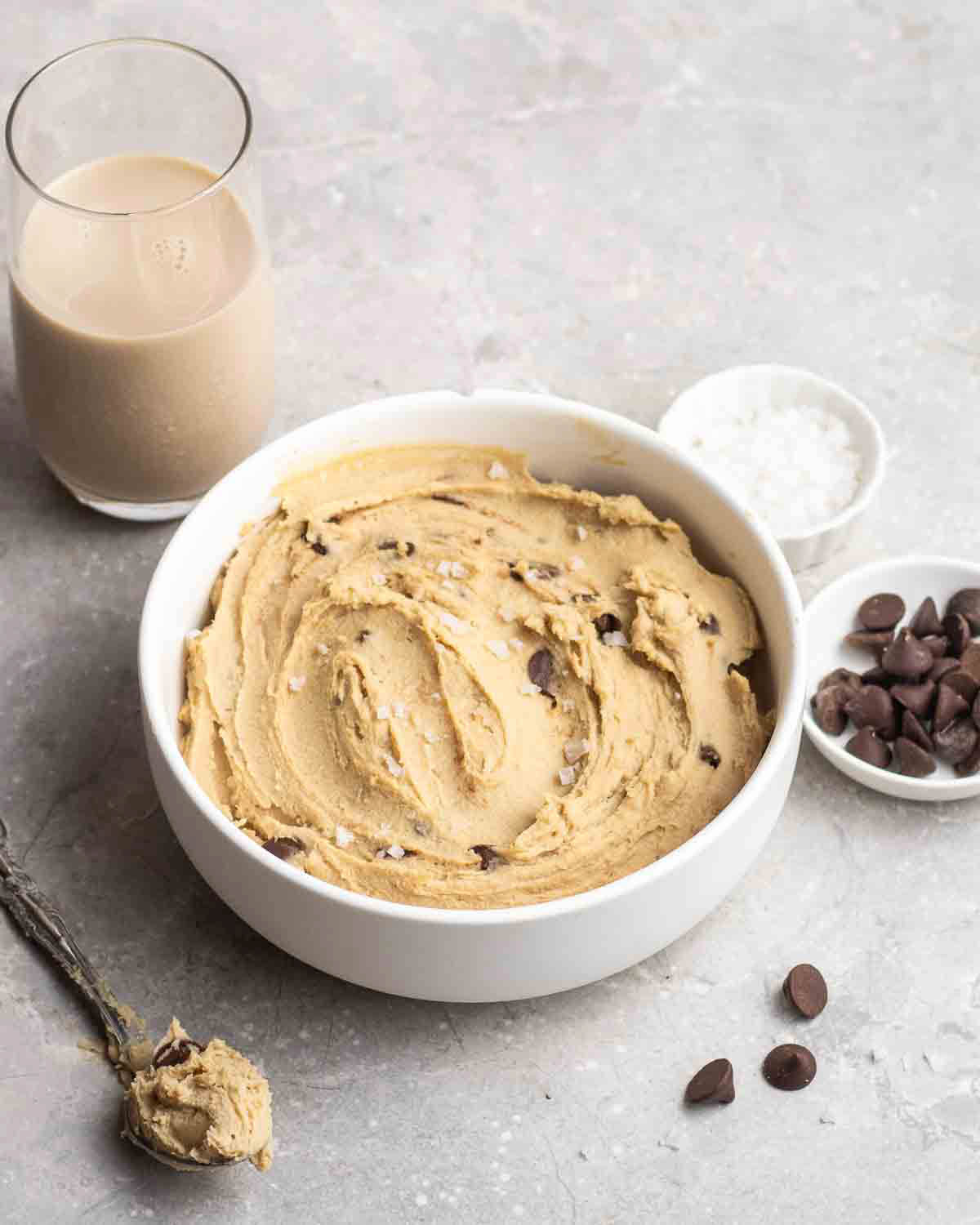 chickpea cookie dough hummus