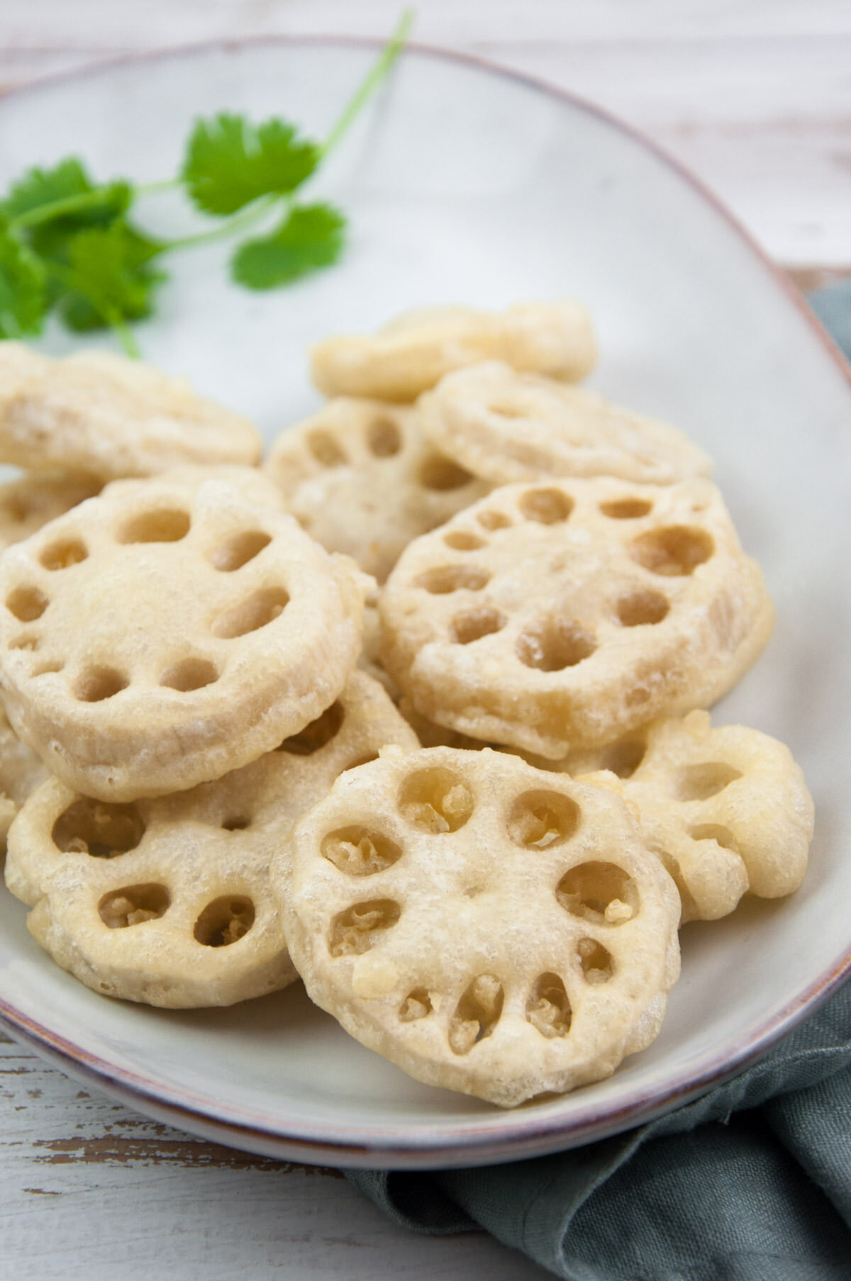 Lotus Root Tempura