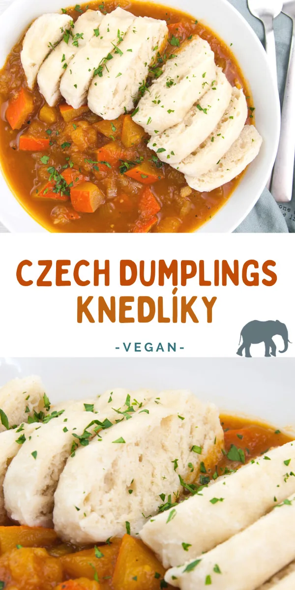 Vegan Czech Dumplings Knedlíky