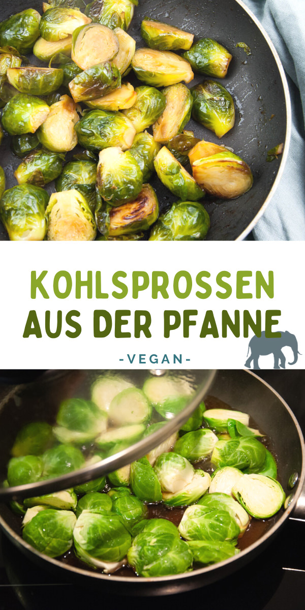 Kohlsprossen aus der Pfanne