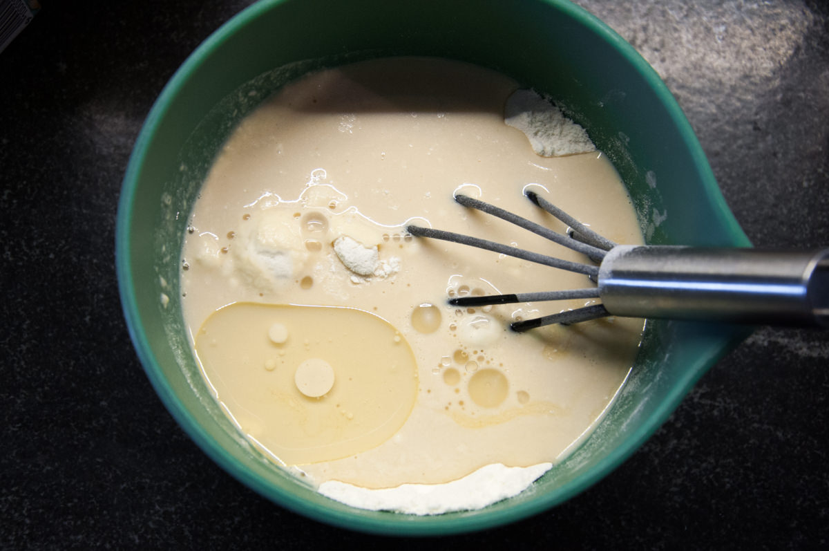 pancake batter