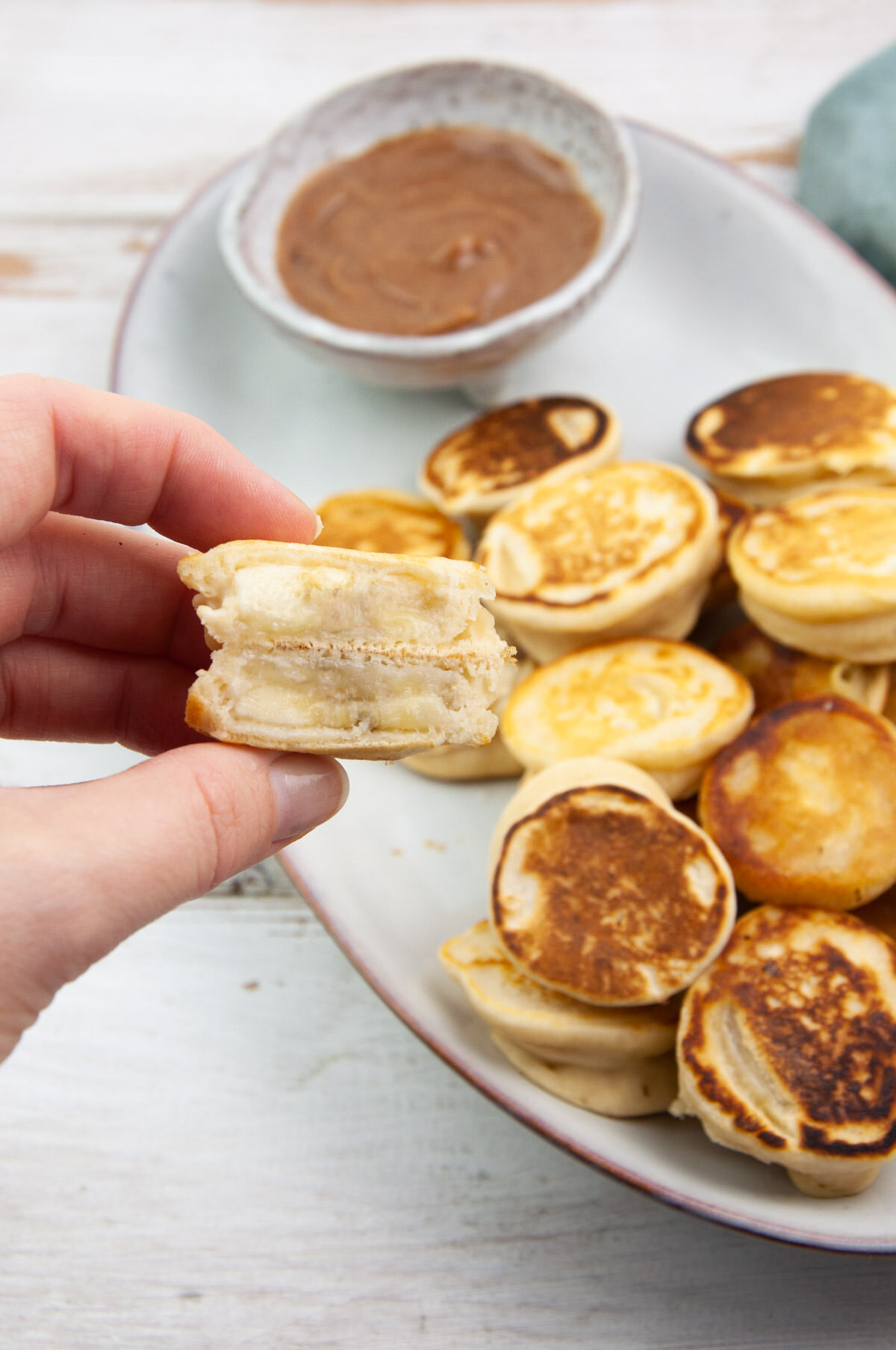 Vegan Banana Pancake Bites