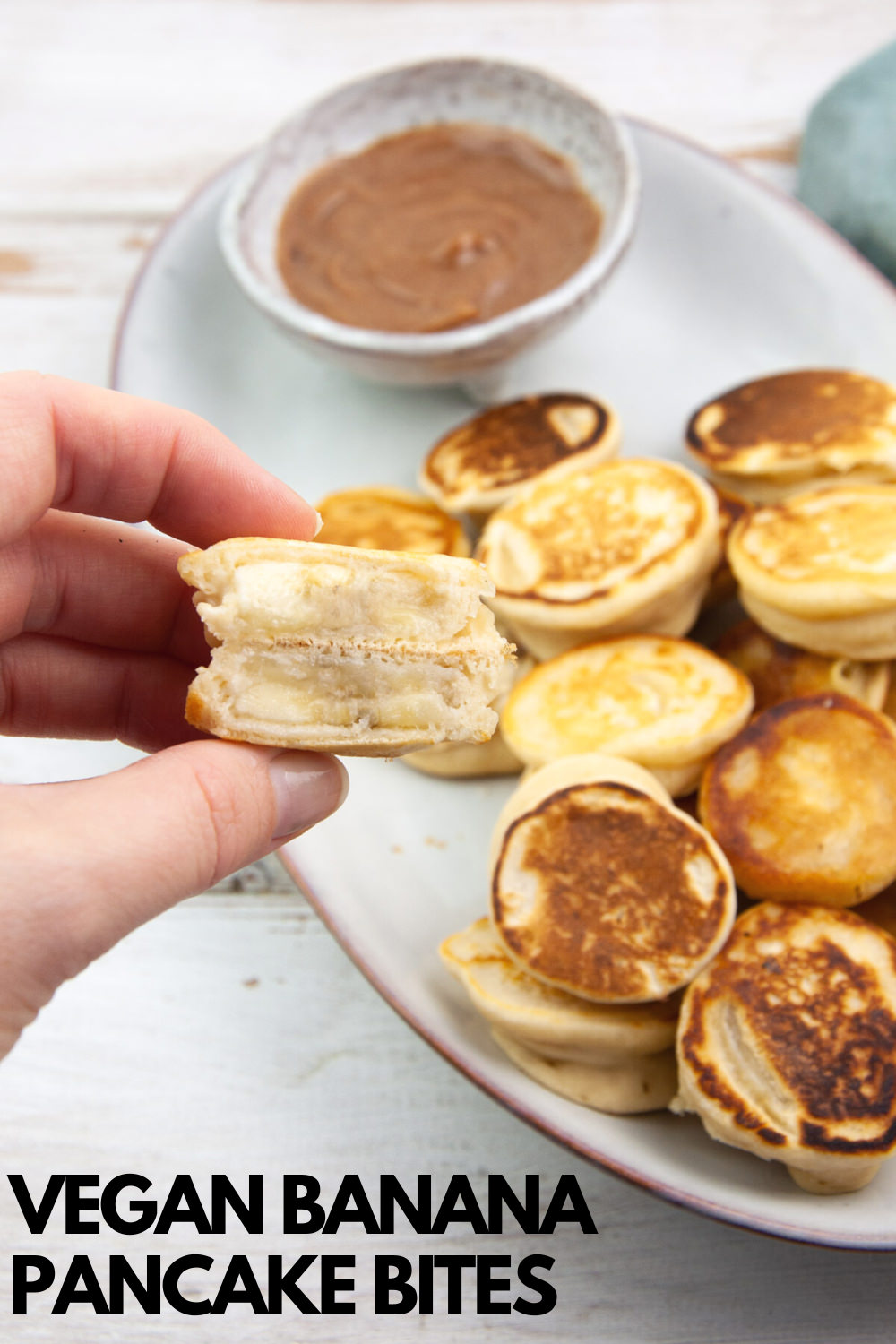 Vegan Banana Pancake Bites